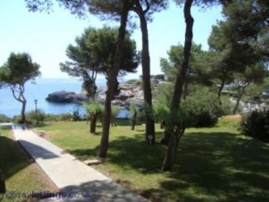 Waterfront Apartment 'Maria'. Pool. Wifi Santanyí Exterior foto